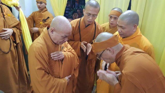 Trung ương Giáo hội viếng tang HT.  Thích Trí Viên