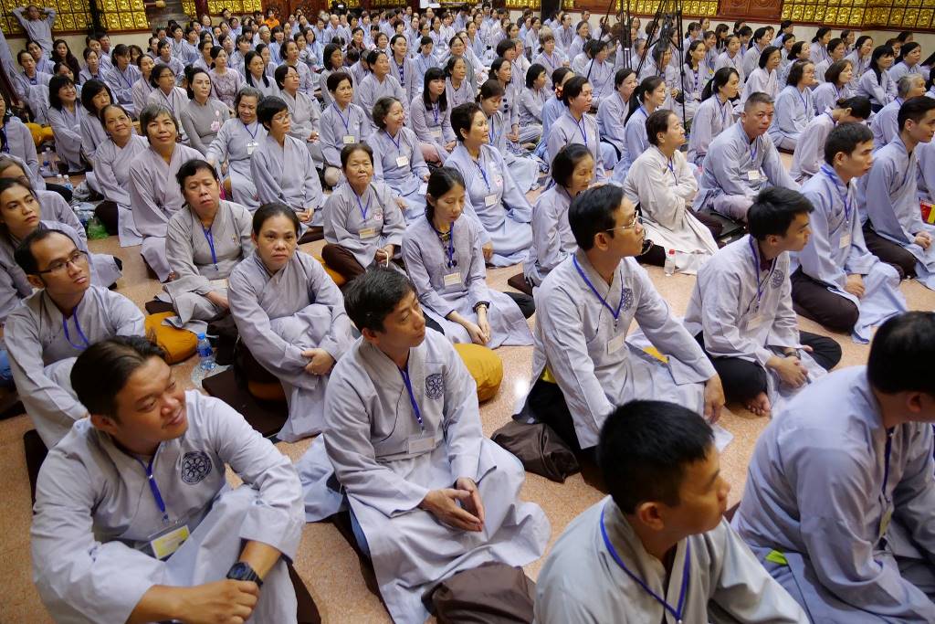 CHÙA GIÁC NGỘ: KHOÁ TU THIỀN VIPASSANA LẦN 14