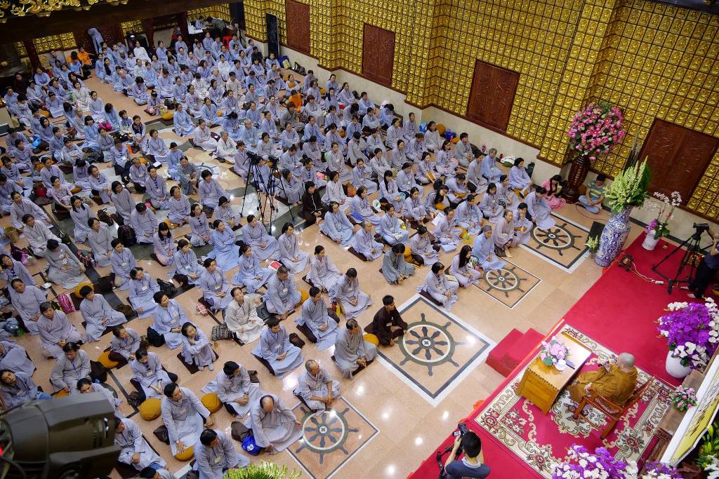 CHÙA GIÁC NGỘ: KHOÁ TU THIỀN VIPASSANA LẦN 14