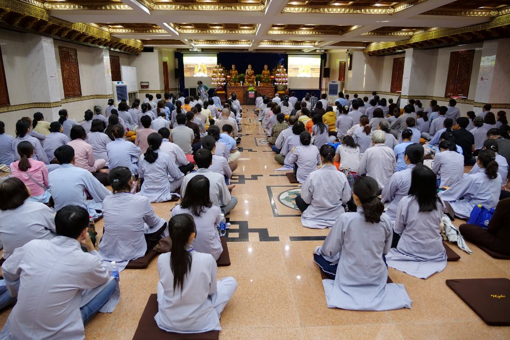 CHÙA GIÁC NGỘ: KHOÁ TU THIỀN VIPASSANA LẦN 14