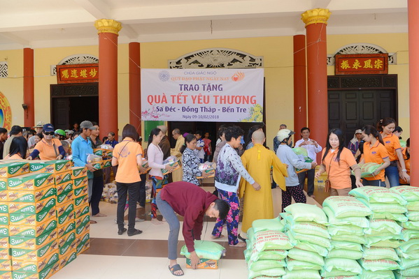 Tổng kết Chương trình “Quà Tết Yêu Thương” tại Đồng Tháp - Sa Đéc - Bến Tre (C136)