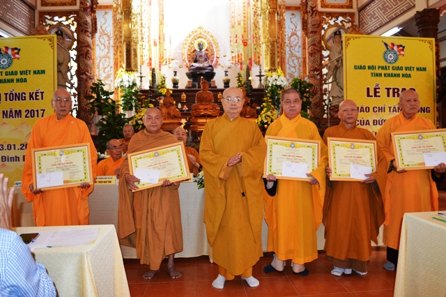 Khánh Hòa: Tổng kết Phật sự 2017