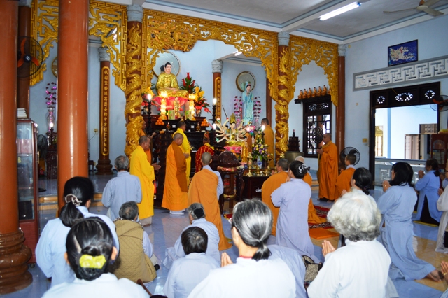 Nghĩa Minh Ni Tự Lễ tưởng niệm  lần thứ 45 Tổ Khai sơn HT. Thích Bích Lâm