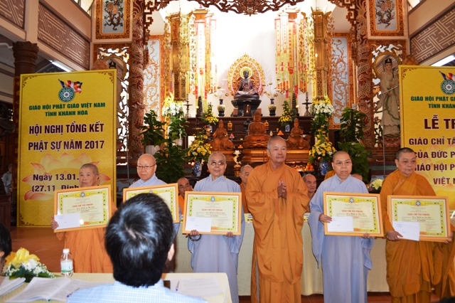 Khánh Hòa: Tổng kết Phật sự 2017