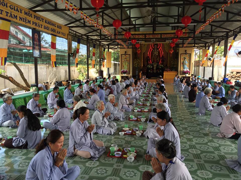 Chùa Sắc Tứ Minh Thiện Tổng Kết Khóa tu niệm Phật Một Ngày An Lạc Năm 2017