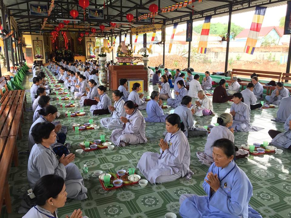 Chùa Sắc Tứ Minh Thiện Tổng Kết Khóa tu niệm Phật Một Ngày An Lạc Năm 2017
