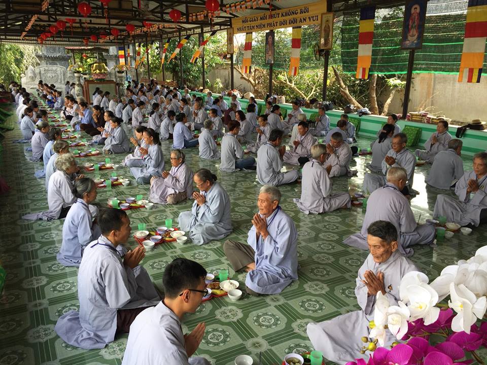 Chùa Sắc Tứ Minh Thiện Tổng Kết Khóa tu niệm Phật Một Ngày An Lạc Năm 2017