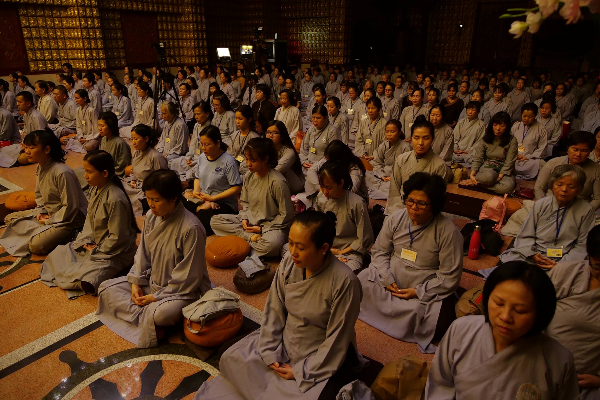CHÙA GIÁC NGỘ: KHOÁ TU THIỀN VIPASSANA LẦN 14