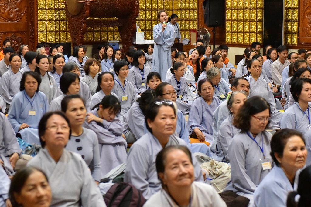 CHÙA GIÁC NGỘ: KHÓA TU THIỀN LẦN THỨ 15, NGÀY 25-03-2018
