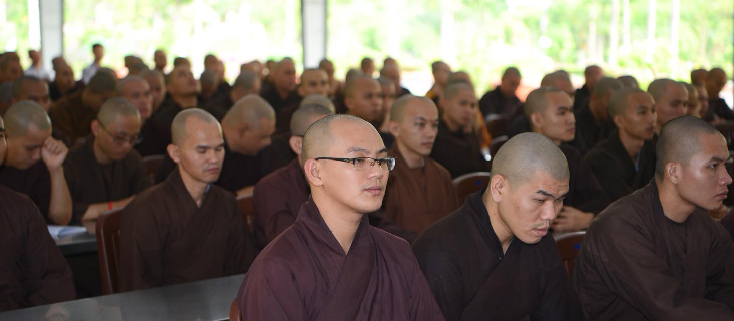 TT. Thích Nhật Từ giảng pháp ở Học viện Phật giáo VN tại TP. HCM