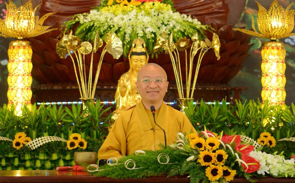 TT. Thích Nhật Từ giảng pháp ở Học viện Phật giáo VN tại TP. HCM