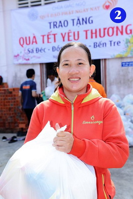 Tổng kết Chương trình “Quà Tết Yêu Thương” tại Đồng Tháp - Sa Đéc - Bến Tre (C136)