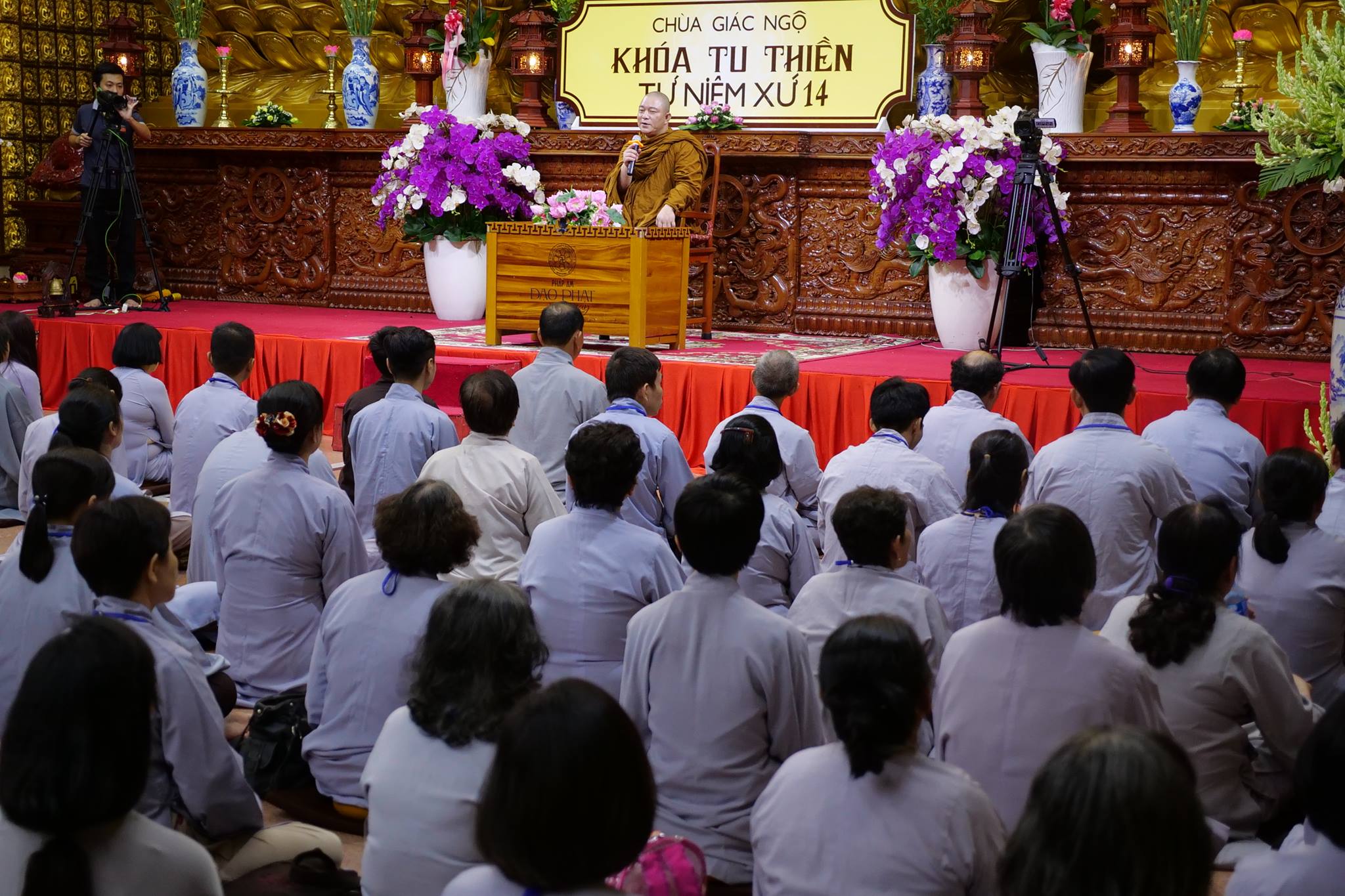 CHÙA GIÁC NGỘ: KHOÁ TU THIỀN VIPASSANA LẦN 14