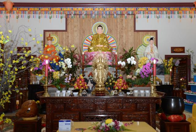 Lễ Thượng Nguyên năm Mậu Tuất tại chùa Phổ Từ,Hayward,Hoa Kỳ