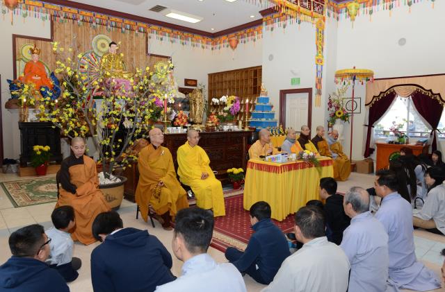 Lễ Thượng Nguyên năm Mậu Tuất tại chùa Phổ Từ,Hayward,Hoa Kỳ