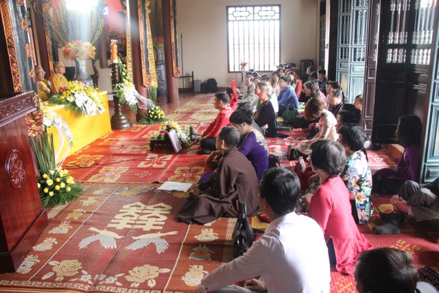 Nam Định: Lễ hằng thuận tại chùa Phúc Lâm