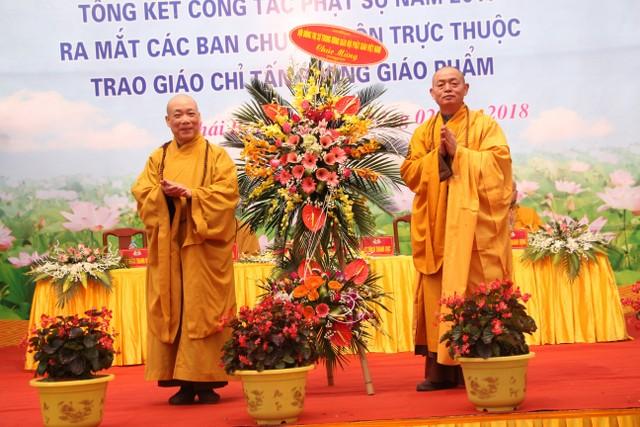 Thái Bình: Phật giáo Thái Bình tổng kết Phật sự, trao giáo chỉ tấn phong