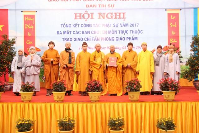 Thái Bình: Phật giáo Thái Bình tổng kết Phật sự, trao giáo chỉ tấn phong