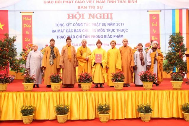 Thái Bình: Phật giáo Thái Bình tổng kết Phật sự, trao giáo chỉ tấn phong