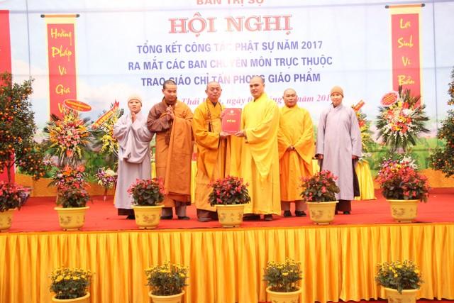 Thái Bình: Phật giáo Thái Bình tổng kết Phật sự, trao giáo chỉ tấn phong