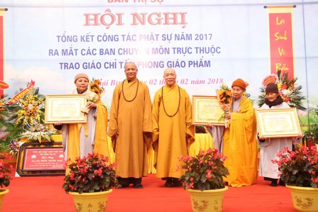 Thái Bình: Phật giáo Thái Bình tổng kết Phật sự, trao giáo chỉ tấn phong