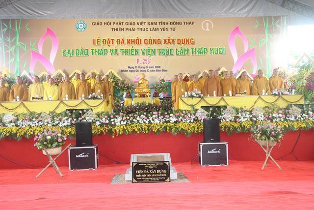 Đồng Tháp: Thành lập Thiền Viện Trúc Lâm Tháp Mười