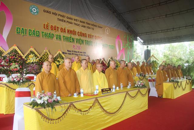 Đồng Tháp: Thành lập Thiền Viện Trúc Lâm Tháp Mười
