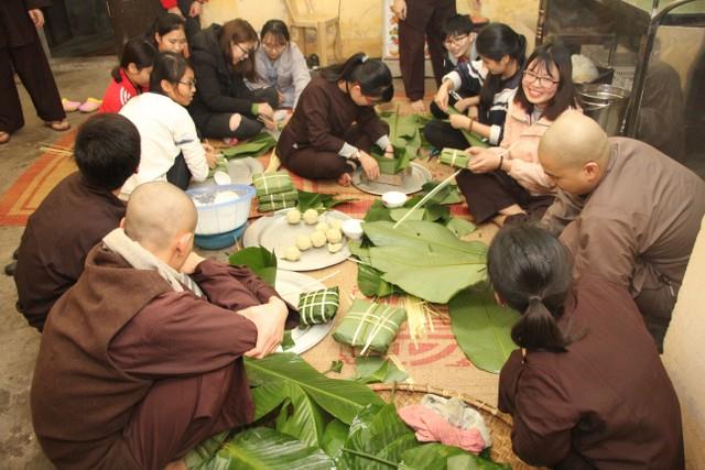 Thái Bình: Khóa tu cuối năm của thanh niên Phật tử chùa Từ Xuyên
