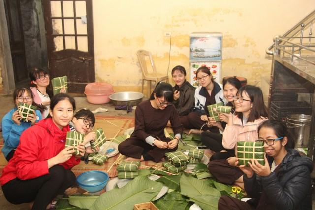 Thái Bình: Khóa tu cuối năm của thanh niên Phật tử chùa Từ Xuyên