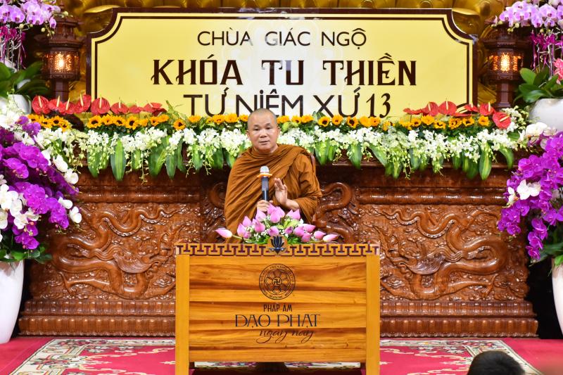 Chùa Giác Ngộ: Khóa tu Thiền lần thứ 13