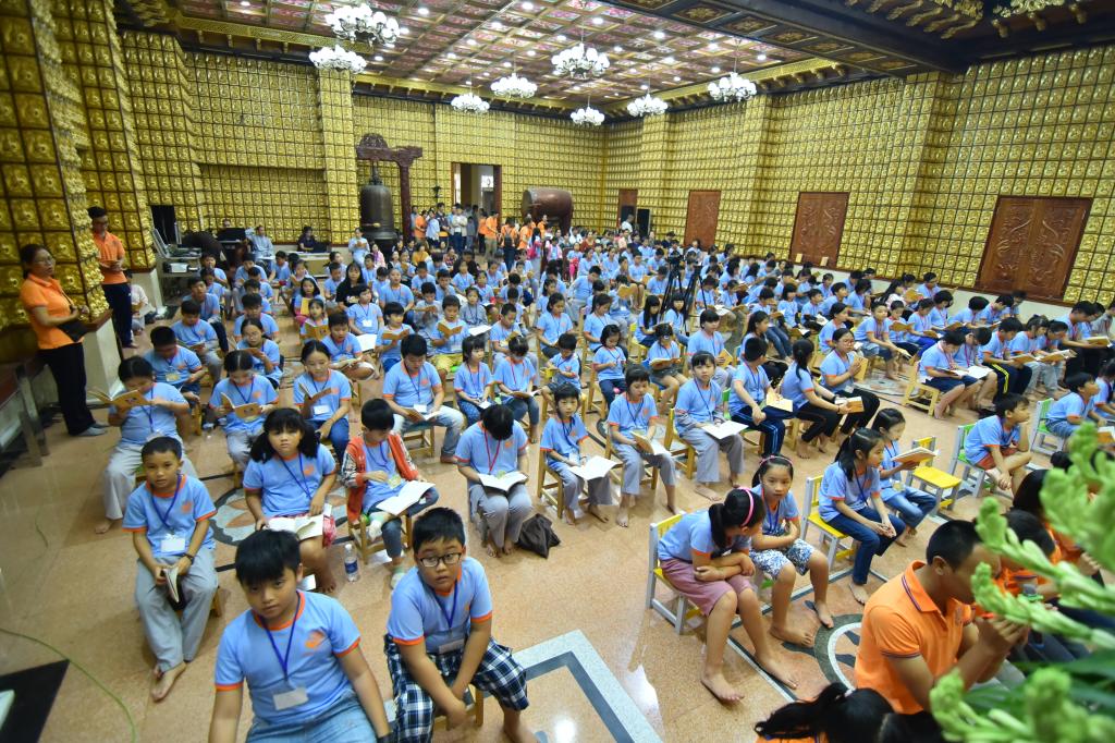 Khóa tu ‘’Búp sen từ bi’’ lần thứ 7 Chùa Giác Ngộ