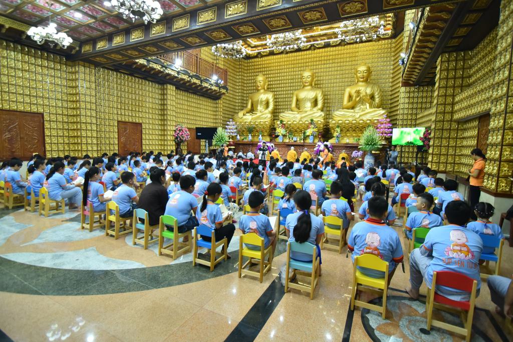 Khóa tu ‘’Búp sen từ bi’’ lần thứ 7 Chùa Giác Ngộ