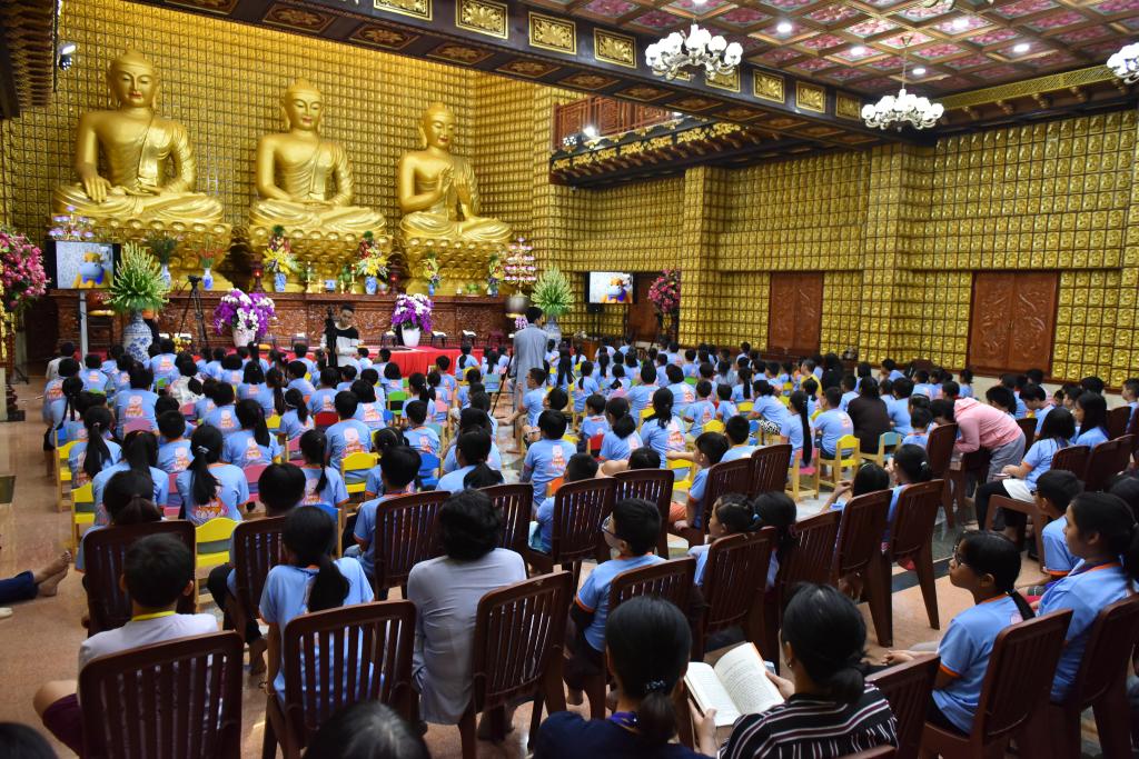 Khóa tu ‘’Búp sen từ bi’’ lần thứ 7 Chùa Giác Ngộ