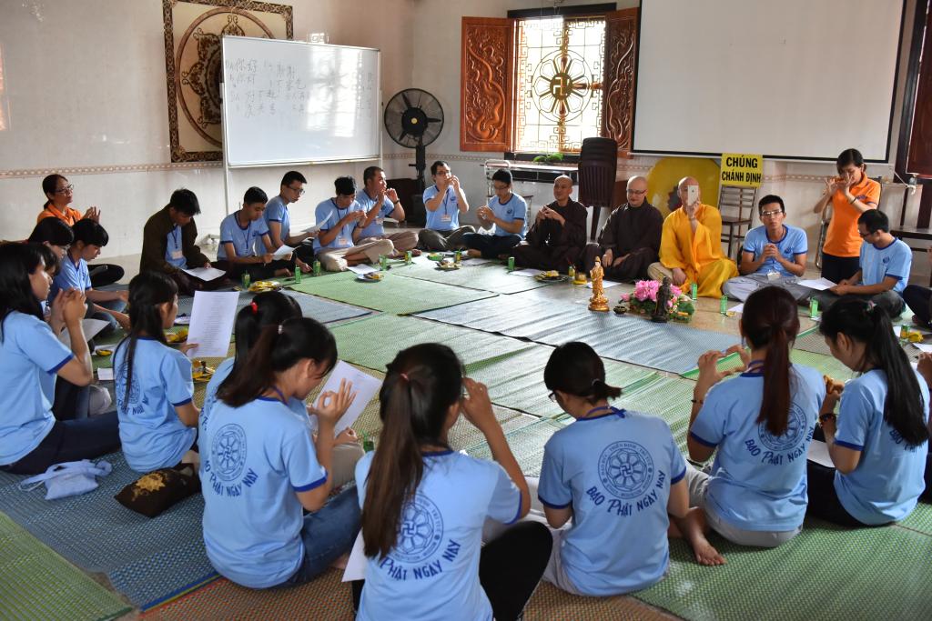 Chùa Giác Ngộ: Khóa tu Tuổi Trẻ Hướng Phật lần thứ 21