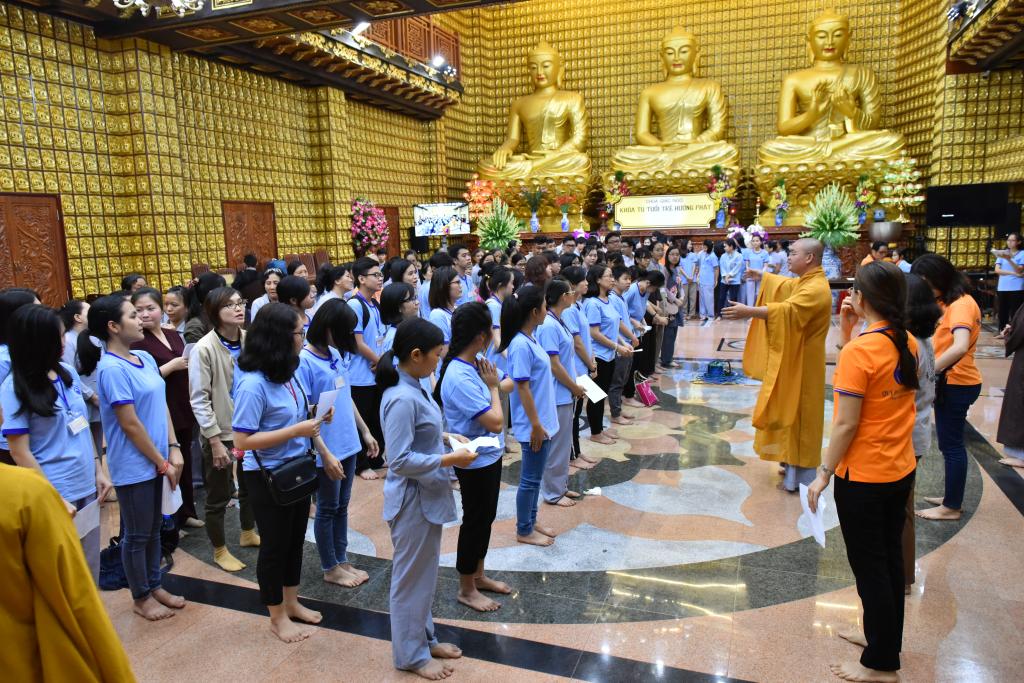 Chùa Giác Ngộ: Khóa tu Tuổi Trẻ Hướng Phật lần thứ 21