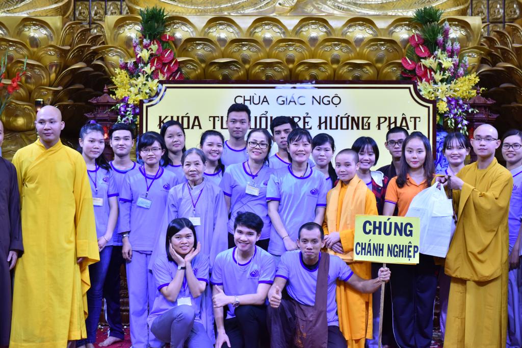Chùa Giác Ngộ: Khóa tu Tuổi Trẻ Hướng Phật lần thứ 21