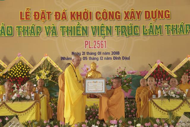 Đồng Tháp: Thành lập Thiền Viện Trúc Lâm Tháp Mười