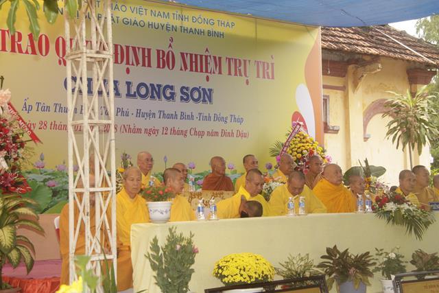 Đồng Tháp: Chùa Long Sơn chính thức có trụ trì