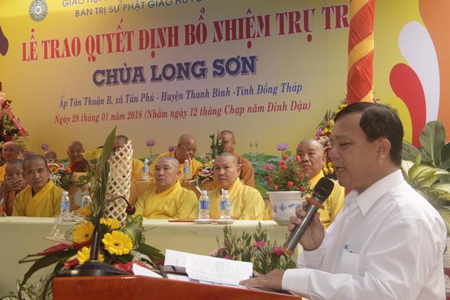 Đồng Tháp: Chùa Long Sơn chính thức có trụ trì