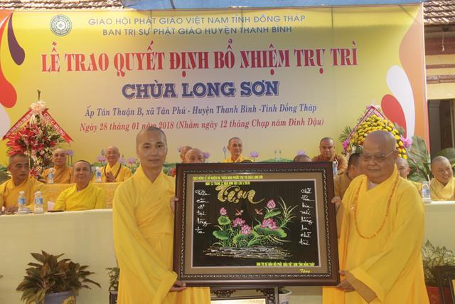 Đồng Tháp: Chùa Long Sơn chính thức có trụ trì