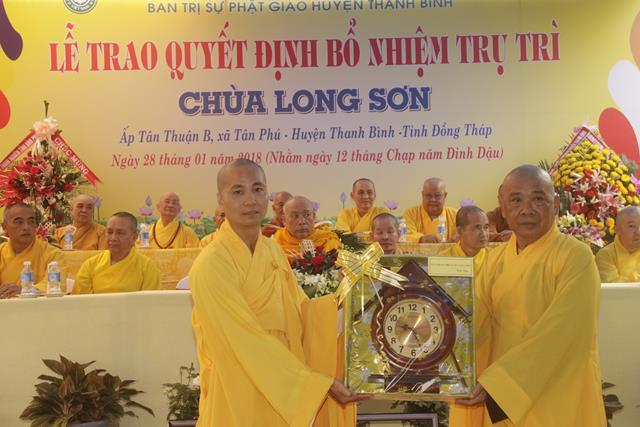 Đồng Tháp: Chùa Long Sơn chính thức có trụ trì