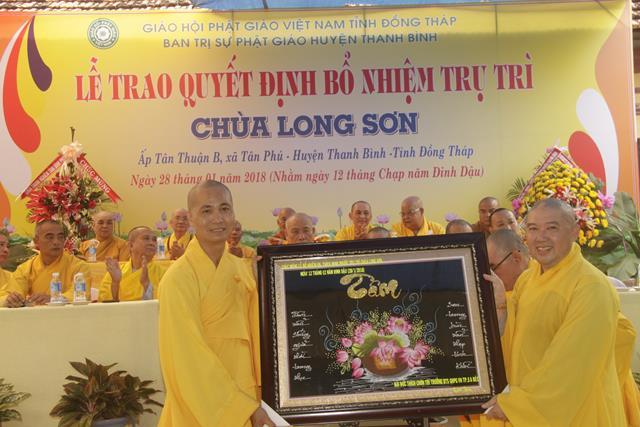 Đồng Tháp: Chùa Long Sơn chính thức có trụ trì