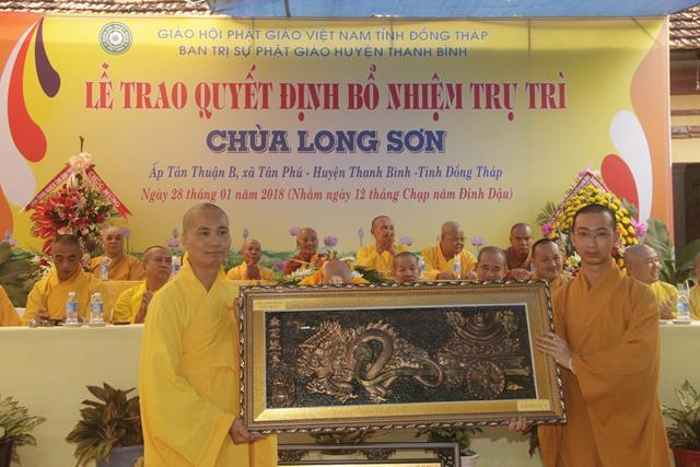 Đồng Tháp: Chùa Long Sơn chính thức có trụ trì