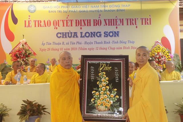 Đồng Tháp: Chùa Long Sơn chính thức có trụ trì