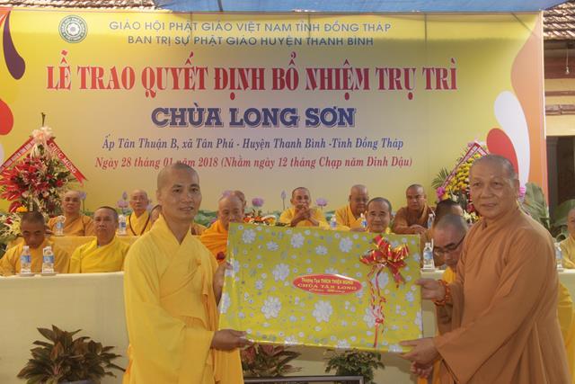 Đồng Tháp: Chùa Long Sơn chính thức có trụ trì