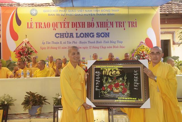 Đồng Tháp: Chùa Long Sơn chính thức có trụ trì