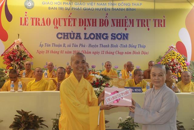 Đồng Tháp: Chùa Long Sơn chính thức có trụ trì