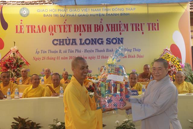 Đồng Tháp: Chùa Long Sơn chính thức có trụ trì