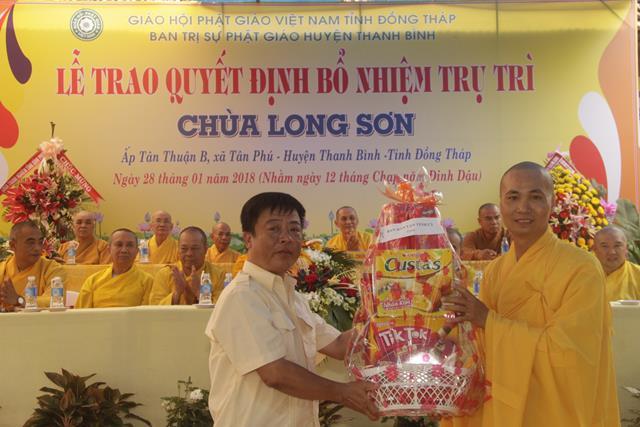 Đồng Tháp: Chùa Long Sơn chính thức có trụ trì