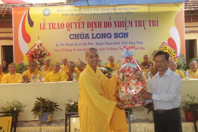 Đồng Tháp: Chùa Long Sơn chính thức có trụ trì